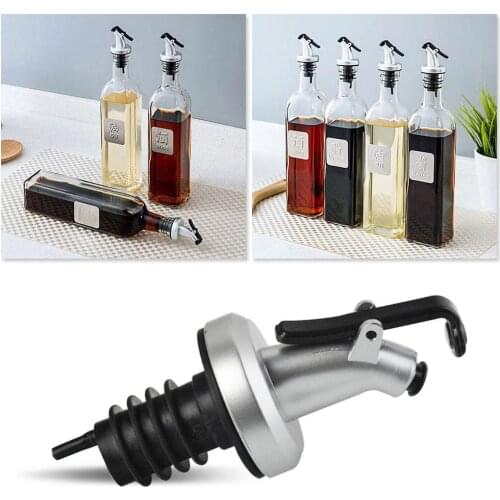 1/3pcs Olive Oil Sprayer Liquor Dispenser Rubber Wine Top Kitchen Bar Tools Drink Flip Pourers Red Stopper Accessories Wine M3Q9