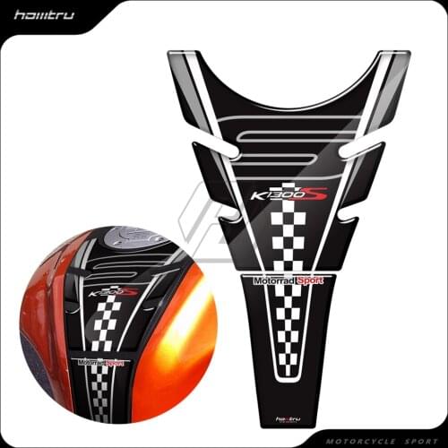 3D Resin Motorcycle Tank Pad Protector Case for BMW K1300S K1300 S 2009-2015