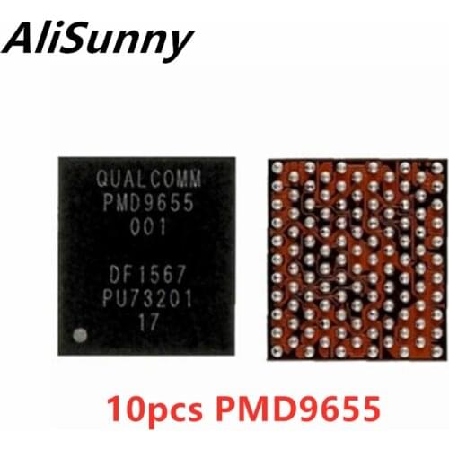 AliSunny 10pcs PMD9655 For iphone x/8/8plus/8 plus U_PMIC_E RF Small Power Managment RF PMIC IC Chip 9655 Parts
