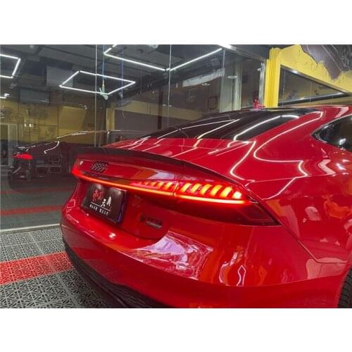 Suit For Audi Modified Bctxe Carbon Fiber Surround New A7 Front Shovel Rear Lip Tail Blade