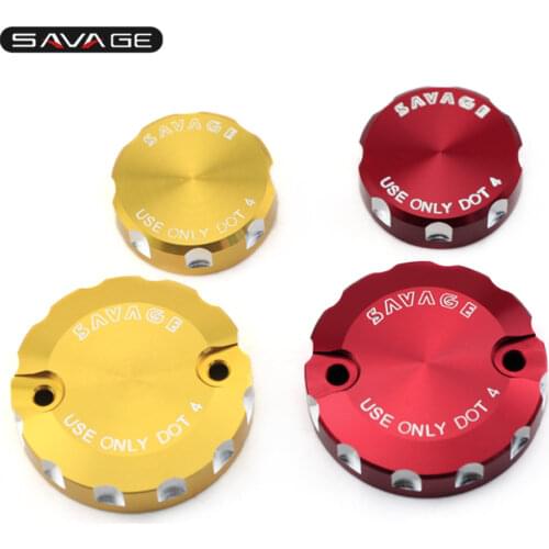 Front Brake Clutch Fluid Reservoir Cover For DUCATI Multistrada 1200S/DVT/ENDURO 2015-2018 16 17 CNC Cap Motorcycle Accessories