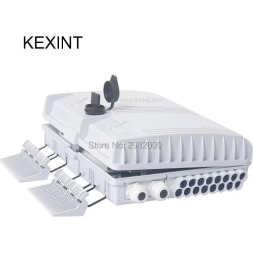 KXINT16 core FTTH Fiber Optic Termination Box / High Quality Fiber Optic Terminal Box / Distribution Box gray