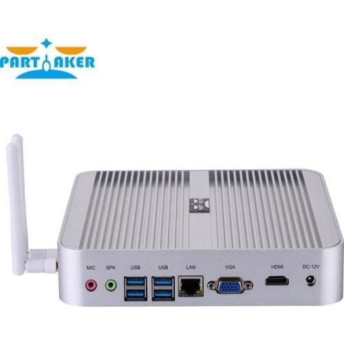Partaker B1 Mini PC Windows 10 Barebone Computer Intel Core i3 5005U i5 5005U 4200U 5200U HTPC wifi HDMI
