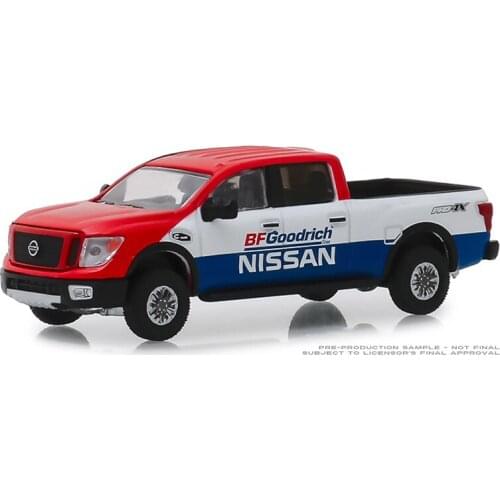 GreenLight 1:64 2018 Niss an Titan XD Pro-4X BFGood rich Truck alloy toy car toys for children diecast model car Birthday gift
