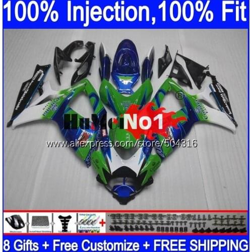 OEM For SUZUKI GSXR-750 GSXR 600 750 GSXR600 GSX-R750 SALE green 17MC.50 GSXR-600 K8 GSXR750 2008 2009 2010 08 09 10 Fairings