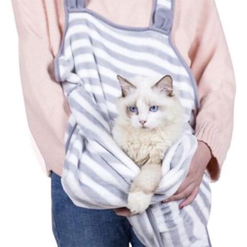 Pet Carrier Dog Cat Sling For Small Pets Dog Carrier Outdoor Travel Hands-Free Bag With Pocket For Holding Pet Cats Coral Velvet