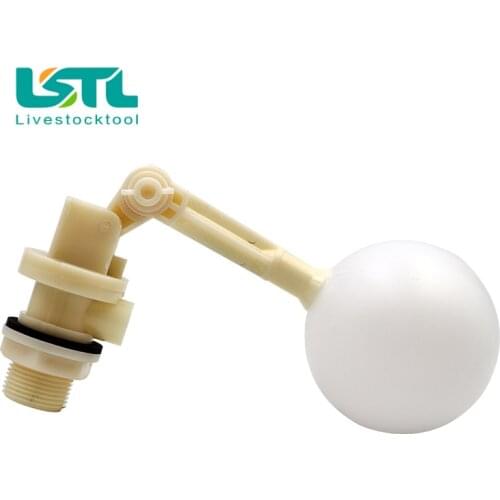 ABS Water Tank Float Ball Valve Water Pressure Controal Plastic Float Valve Adjustable Water Tank Automatic Water Level Valve