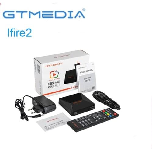 GTMedia Ifire2 1PTV Receiver Box Digital Set Top Box TV Decoder 1080P (H.265) Built-in WIFI Module Support M3u gtmedia ifire 2