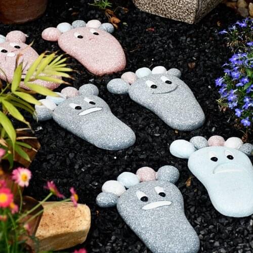 Garden Creative Balcony Outdoor Craft Sculpture Ornaments Tile Garden Lawn Layout Home Decoration Accessories