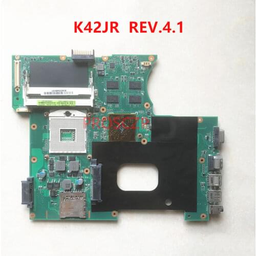 High quality FOR ASUS K42J K42JR K42JR REV.4.1 Laptop motherboard HM55 with HD6470M 1G DDR3 100% full Tested