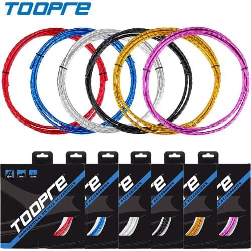 1 Set/Lot Mountain Bike Outer Fishbone Tube Set Variable Speed Brake Cables Aluminium Alloy Bicycle Line Pipes Bicycle Supplies