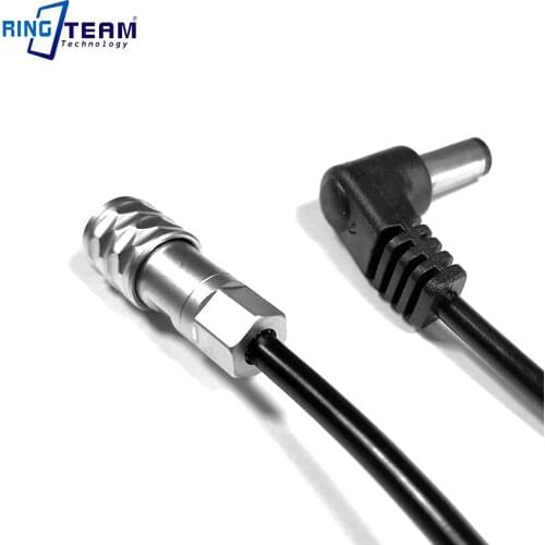 10Pcs/Lot Weipu FS6 Coiled Power Cable to DC 5525 5.5X2.5mm for BMPCC6K BMPCC 6K Blackmagic Pocket Cinema Camera 6K