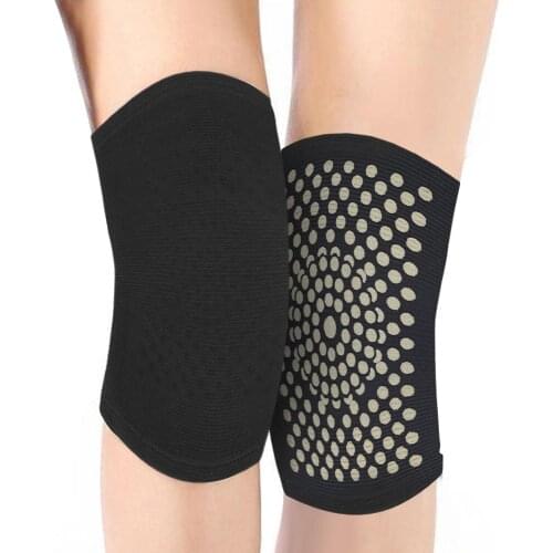 2PCS Self Heating Support Knee Pad Knee Brace Warm for Arthritis Joint Pain Relief Injury Recovery Belt Knee Massager Leg Warmer
