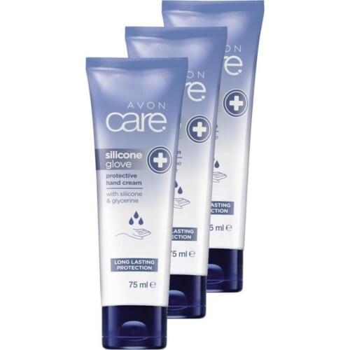 3 pcs Care Silicone and Glycerin Concise Hand Cream 75ml 3'lü Package