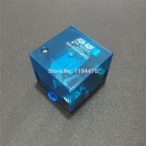 4pcs JQX-62F 1Z HHC71F 120A 250VAC/28VDC High Power Relay DC12V DC24V AC110V AC220V JQX-62F-1Z Intermediate Relays 1NO 1NC