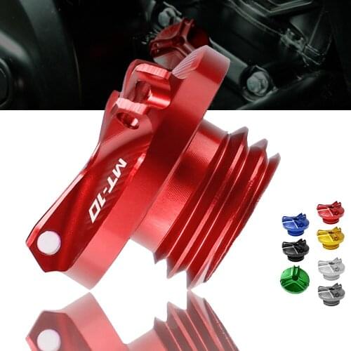 Motorcycle part For Yamaha mt-10 mt10 mt 10 XSR 0 FZ10 FZ-10 FZ 10 Engine Oil Filler Cup Plug Cover Screw motor accessories
