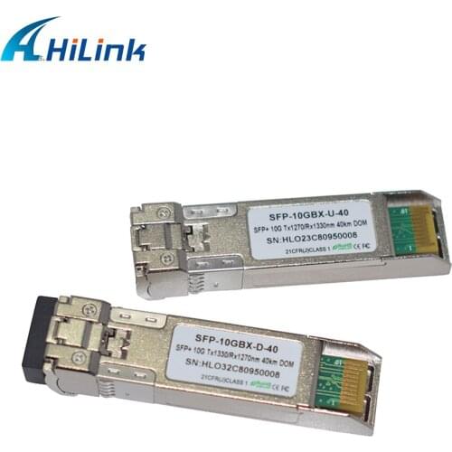 Free shipping! 10GBASE BiDi SFP+ 1270nm-TX/1330nm-RX 40km Transceiver Module