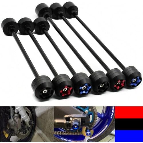 For DUCATI PANIGALE 899 959 Monster 696 797 2014-2020 Front Rear Fork Axle Wheel Slider Crash Protector 2019 2018 2017 2016 2015