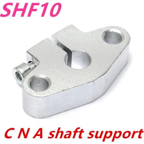 Hot Sale! 4pcs/lot SHF10 10mm horizontal linear shaft support 10mm Linear Rail Shaft Support XYZ Table CNC SHF Series Rail Shaft