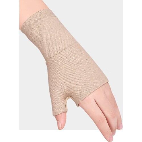 Golfer Compression Wrist Thumb Band Belt Carpal Tunnel Hands Wrist Support Brace Strap Sleeve Tenosynovitis Arthritis Gloves