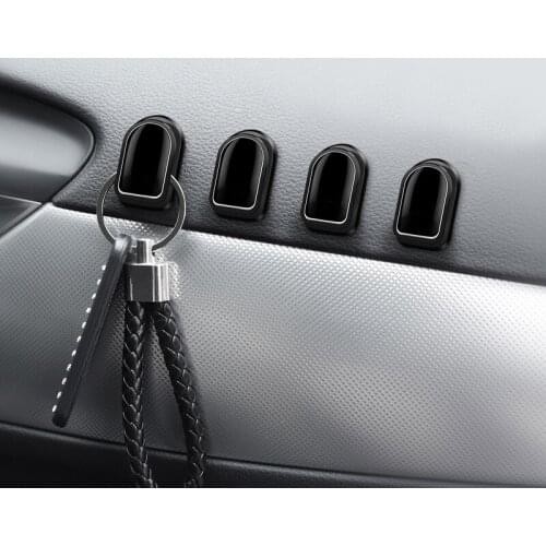 Car Hook Car Backseat Back Car Supplies Paste Multi - Functional Creative Accessories Seat Hook Auto Interior Accessorites