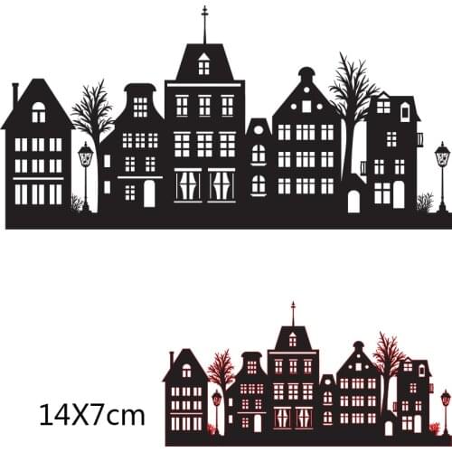 140*70mm HOUSINGS New Metal Cutting Dies for decor card DIY Scrapbooking stencil Paper Album template Dies