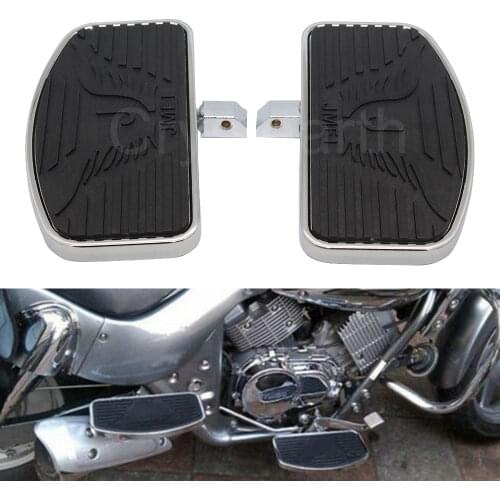 Front Footboard Floorborad 24CM For Yamaha V-Star XVS 400/650 DragStar XVS400 XVS650 1988-2013, Virago XV125 XV250 XV400 94-13