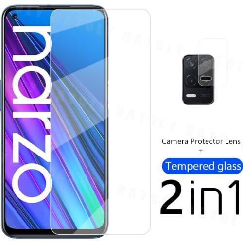 Clear Glass For Realme Narzo 30 5G Sreen Protector For Realme Narzo 30 5G Tempered Glass Protective Phone Film For Narzo 30 5G