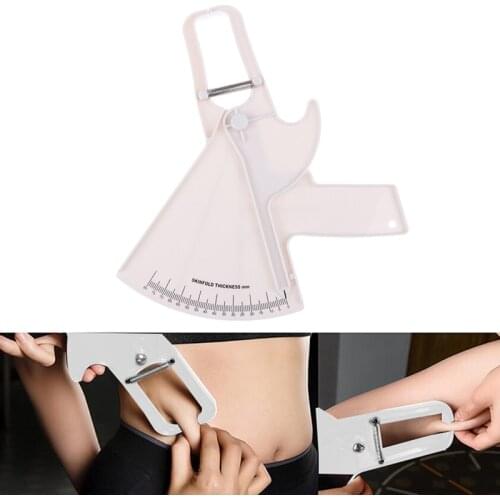 80mm Body Fat Caliper Adipometer Skinfold Measurement Slimming Lose Weight Body Fat Measure Tester Fitness Beauty Health Care