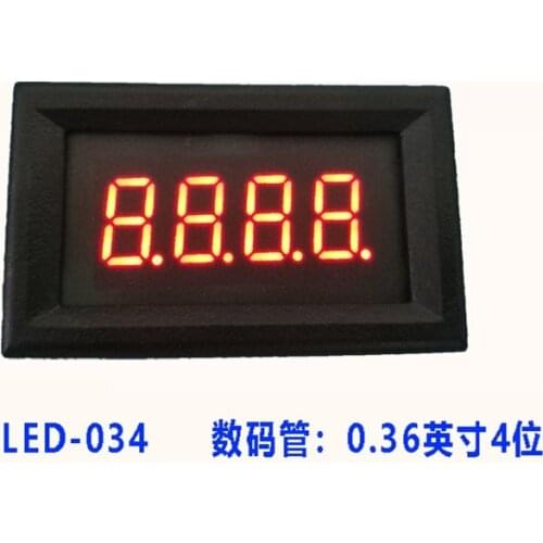 RS485 Serial Port Table LED Digital Tube Display Screen TTL Display Module PLC Communication MODBUS 3Bit/4Bit/ 5Bit Digit Tube