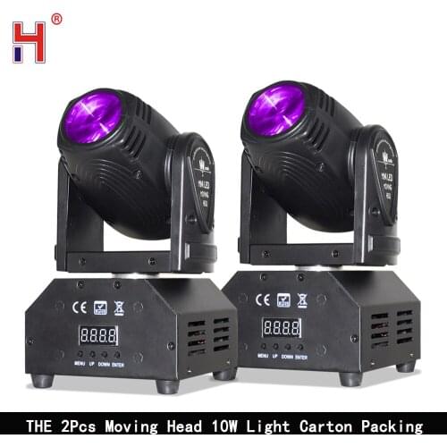 Mini Beam 10W RGBW Cree Led DMX 11/13 Chs Stage Light Night Club Moving Head Lighting