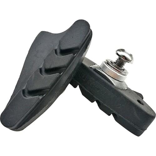Bike C Brake Pads with Hex Nuts C-Brake Blocks Shoes Set 55mm for Road Folding Bicycle Parts