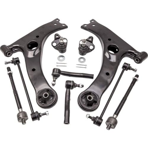 10 Pcs For Toyota Corolla 2003-2008 LH RH Control Arm Front Sway Bar Links