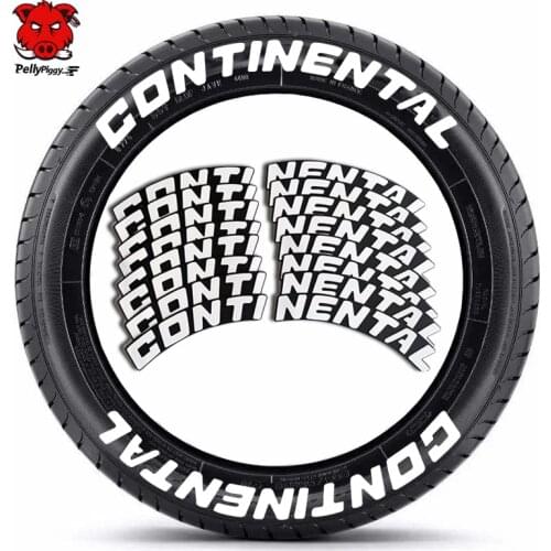 8PCS Car Tire Decals Car Tuning Personalized 3D PVC Joined Tire Decor Sticker Car Styling Personalized Car Wheel Decals Stickers