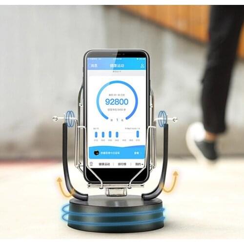 Automatic Shake Swing Dual Phone Wiggler Motion Step Counter with USB Cable