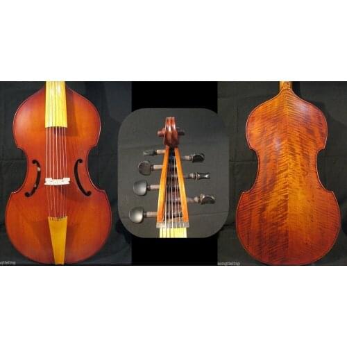Baroque style SONG Brand concert 7 strings 29 1/2" viola da gamba #3898