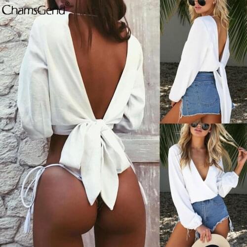 CHAMSGEND Women's Blouses And Shirts