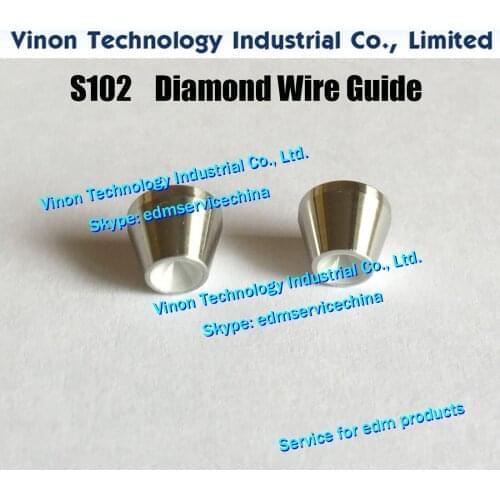 D=0.17mm Diamond Dies Guide S102 3080241 edm Upper AWT Die A 0.17mm 00200138 for AQ,A,EPOC series wire-cut edm machine Dies wire