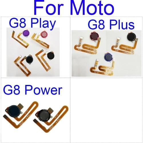 Fingerprint Button Flex Cable For Motorola Moto G7 Power Touch Sensor ID Home Button Key Flex Ribbon Replacement Repair Parts