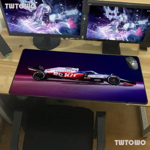 Exquisite Large Size Mouse Pad F1 Formula Pattern Table Mat Multi-size Selection Rubber High-speed Anti-skid Keyboard Pad