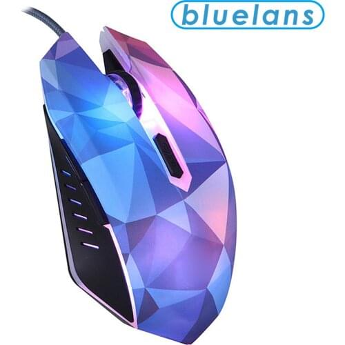 Colorful 3200 DPI Adjustable Wired Gaming Mouse Computer Mute Mouse With Adjustable LED light For Laptop and PC