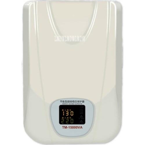 TM-15000VA Super Low Pressure Automatic Single-Phase Regulator Mini AC Regulated Power Supply Household AC Voltage Stabilizer