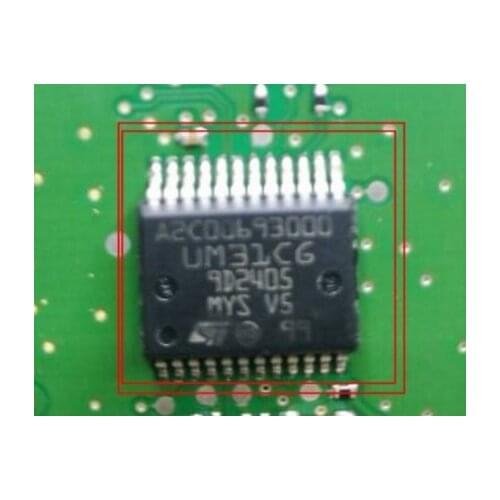 A2C00693000 UM31CG for Audi new VW Jetta throttle idle chip IC transponder 24pin feet brand new