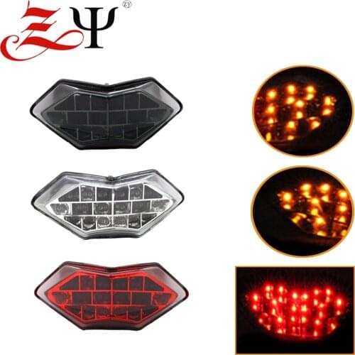 Integrated LED Tail Light Turn Signal For Kawasaki Z250 Ninja300 2013-2017 Z300 Ninja250 2015-2017