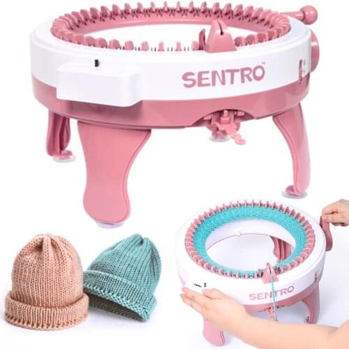 48 Needles Handmade Wool Knitting Machine Cylinder Wool Loom Hand-knitted Scarf Sweater Hat Socks Lazy Artifact Without Box