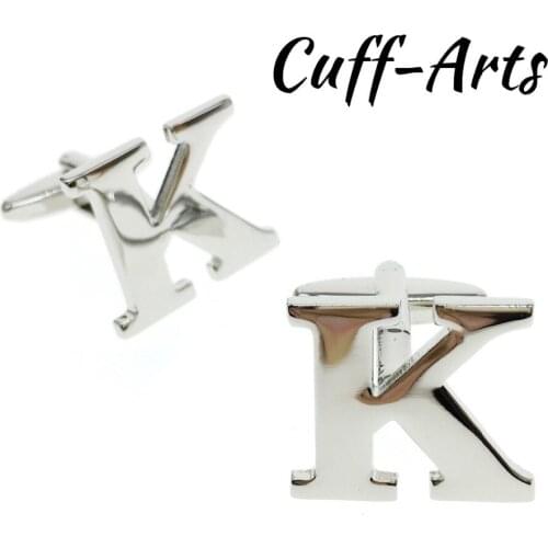 Cufflinks A-Z Alphabet Cuff links Personality Mix&Match Choose 2 Different Letters For Initials