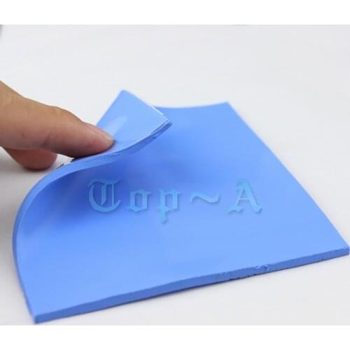 1 Pcs Gdstime Good Heat Conduction 100mm x 4mm CPU Heatsink Cooling Conductive Silicone Pads Thermal Pad 100mm*100mm*4mm