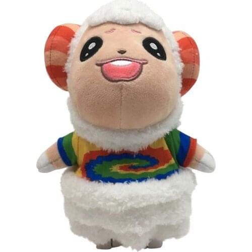 1pcs 20cm Animal Crossing Dom Plush Toy Dom Soft Stuffed Toy Doll Anime Plush Toys for Children Kids Children Gifts