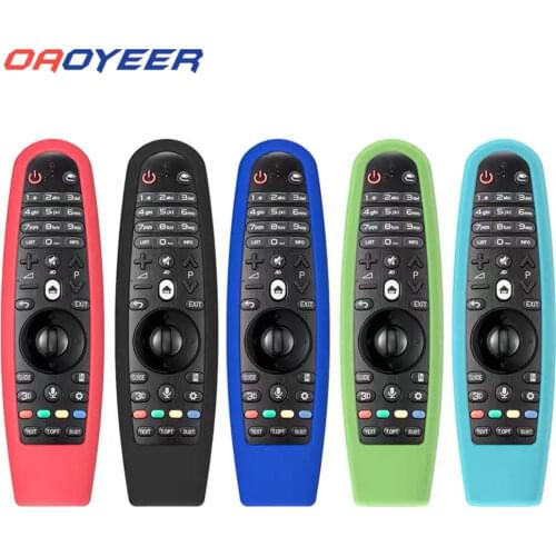 Oaoyeer For LG AN-MR600 AN-MR650 AN-MR18BA MR19BA MR20GA Remote Control Cases Protective Silicone Covers Shockproof