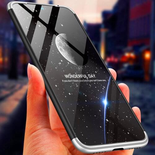 For Xiaomi Redmi 7 Redmi7 Case 360 Degree Full Protected Hard Cover Matte Case for Xiaomi Redmi 7A Redmi7A Phone Bags with Film